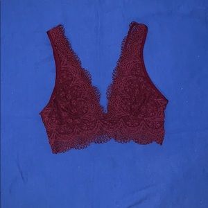 Victoria Secret Maroon Bralette